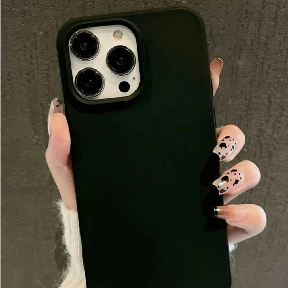 ⚠️Clearance iPhone 15/Pro/Pro Max Solid Black Phone Case SAU - Picture 4 of 4
